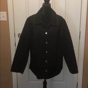 Like New Lane Bryant Quilted Coat 26/28